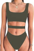 Women's Cut Out Tank Bodysuit by Elmi Vogue for women’s trend-driven seasonal outfits.