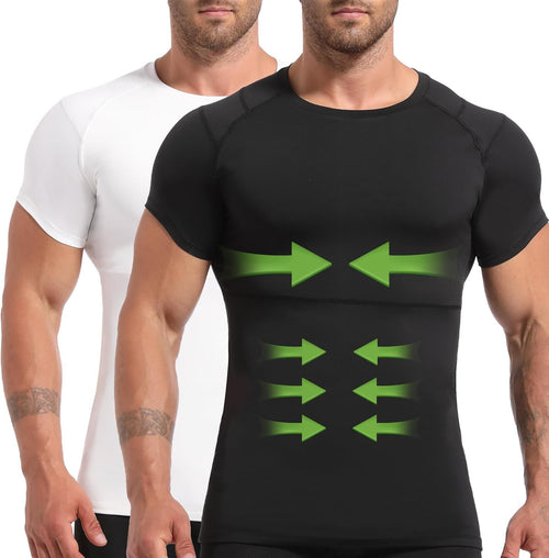 Men's Compression Base Layer Tank by Elmi Vogue for men’s activewear and training looks.